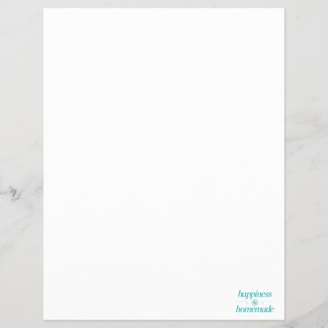 Flyer La felicidad es casera (Frente)