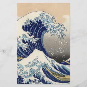 Flyer La Gran Ola frente a Kanagawa Hokusai