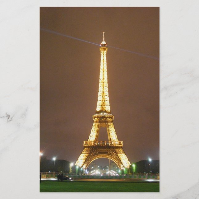Flyer La Hermosa Torre Eiffel (Frente)