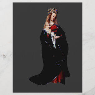 Flyer La Madonna en la Iglesia, por Jan van Eyck