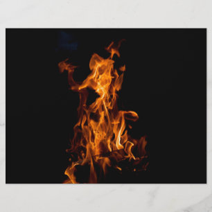 Flyer La magia del fuego