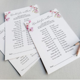 Flyer La Magnolia Románica De Acuarela Prefiere Jugar