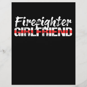 Flyer La novia del bombero es una mujer de la línea roja
