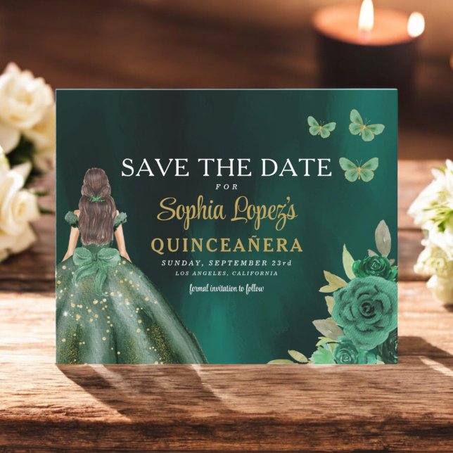 Flyer La princesa verde del presupuesto Quinceañera salv (Subido por el creador)