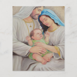 Flyer La Sagrada Familia: Retrato del Amor Divino
