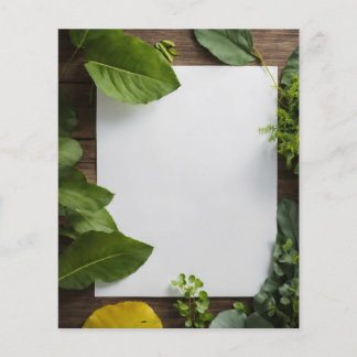 Flyer "La serenidad de la naturaleza"