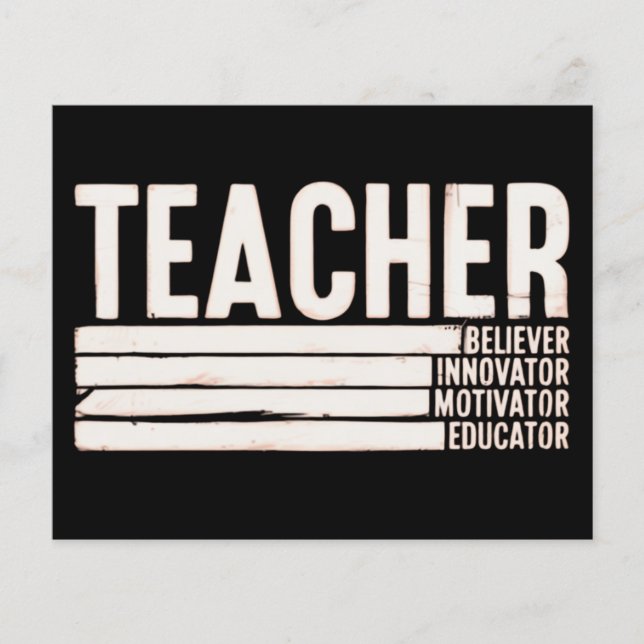 Flyer La vida del profesor de vuelta a la escuela (Frente)