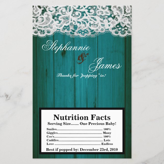 Flyer Lac De Madera Verde azulada Con Problemas De Envol (Frente)