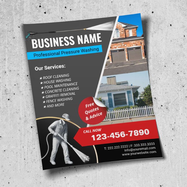 Flyer Lavadora eléctrica de limpieza del lavaparabrisas  (Subido por el creador)