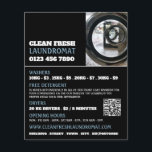 Flyer Lavadoras, Lavandería, Servicio de Limpieza<br><div class="desc">Lavadoras,  Lavandería,  Servicio de Limpieza,  Aviso de la Tienda de tarjetas de visita.</div>
