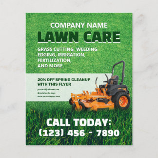 Flyer Lawn care grass lawn mower 