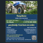 Flyer Lawn-Mower, Lawn Care Services<br><div class="desc">Jugador de jardín,  Anuncio de los Servicios de Atención al Abogado por la Tienda de tarjetas de visita.</div>