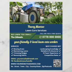 Flyer Lawn-Mower, Lawn Care Services