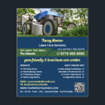 Flyer Lawn-Mower, Lawn Care Services<br><div class="desc">Jugador de jardín,  Anuncio de los Servicios de Atención al Abogado por la Tienda de tarjetas de visita.</div>