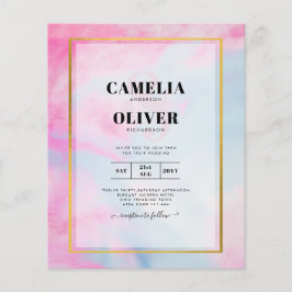 Flyer LeahG Pink Aqua Blue Gold INVITE