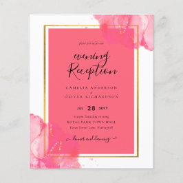 Flyer LeahG Salmon PINK DOLOR BODA Alcohol Tinta