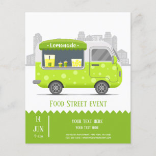 Flyer Lemonada callejera de Food Truck