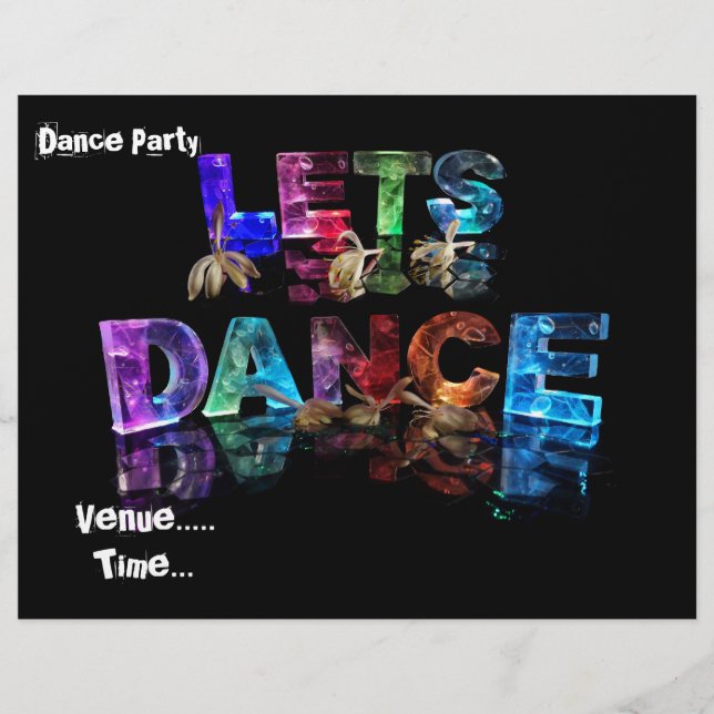 Flyer Lets Dance (Frente)