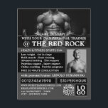Flyer Levantador de pesas, entrenador personal, publicid<br><div class="desc">Levantador De Pesas,  Entrenador Personal,  Volantes Publicitarios De Gimnasio Por La Tienda De Tarjetas De Negocios.</div>
