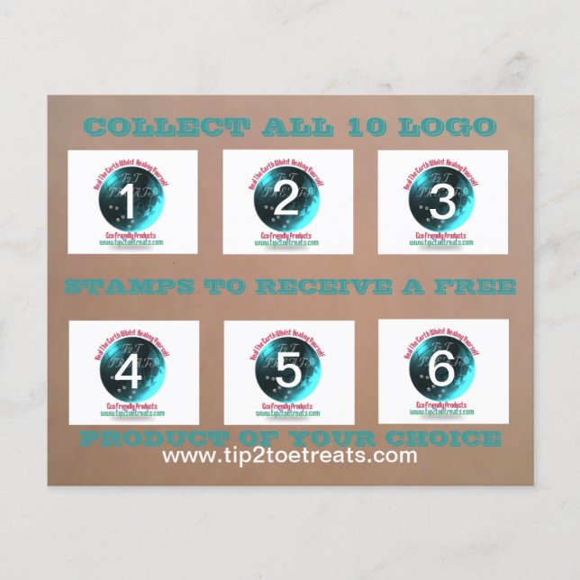 Flyer Libro de cupones de sello (Frente)