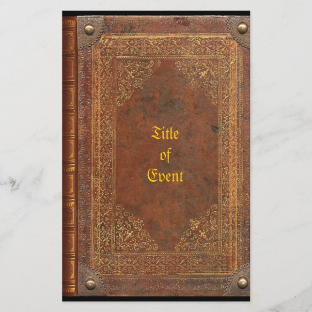 Flyer Libro viejo (Frente)