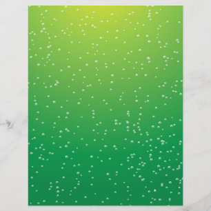 Flyer Lime Soda con pequeñas burbujas fondo arte