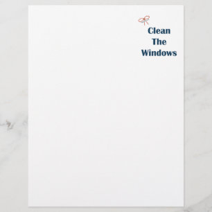 Flyer Limpiar los recordatorios de Windows