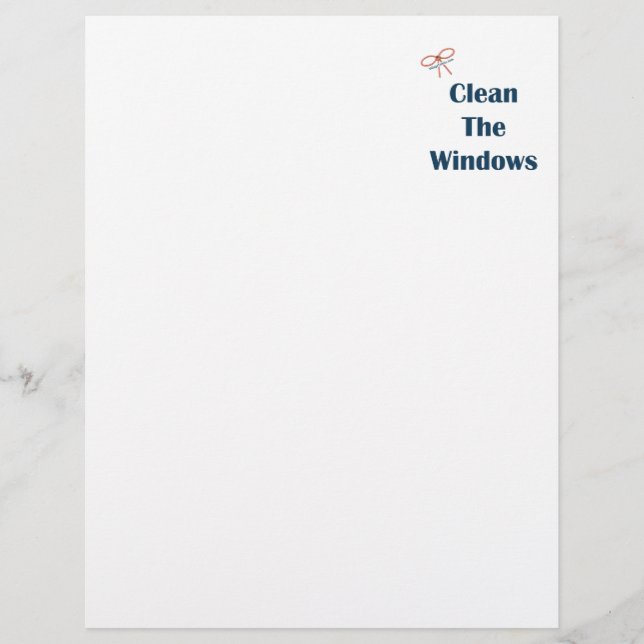 Flyer Limpiar los recordatorios de Windows (Frente)