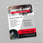 Flyer Limpieza automática de lavado de coches profesiona<br><div class="desc">Auto Detailing Profesional Wash Cleaning Service Flyers.</div>