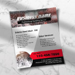 Flyer Limpieza automática del lavado de coches profesion<br><div class="desc">Auto Detailing Profesional Wash Cleaning Service Flyers.</div>