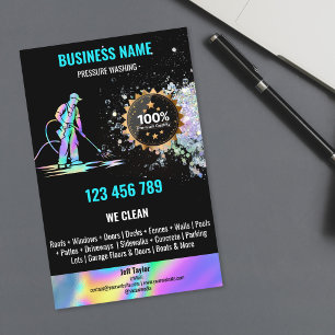 Flyer Limpieza de entrada con lavado a presión