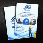 Flyer Limpieza de la casa de lavado con corriente eléctr<br><div class="desc">Aumente su negocio de limpieza a nuevas alturas con nuestro Volante Moderno de Limpieza de Lavado de Agua a Presión. Diseñado para profesionales que se enorgullecen de ofrecer un servicio excepcional, este Flyer combina perfectamente la estética moderna con la promesa de una limpieza impecable. Haga una impresión duradera y atraiga...</div>