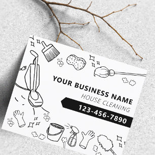 Flyer Limpieza moderna de casas Manejo de casa Janitoria