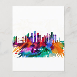 Flyer Línea aérea de Busan