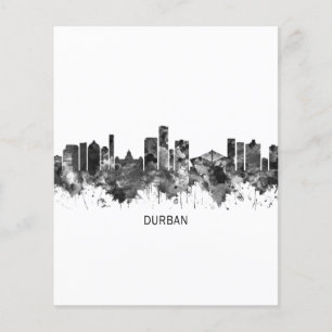 Flyer Línea aérea de Durban en Sudáfrica