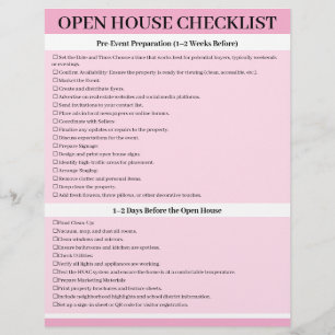 Flyer Lista de Verificación Personalizada para Agentes d