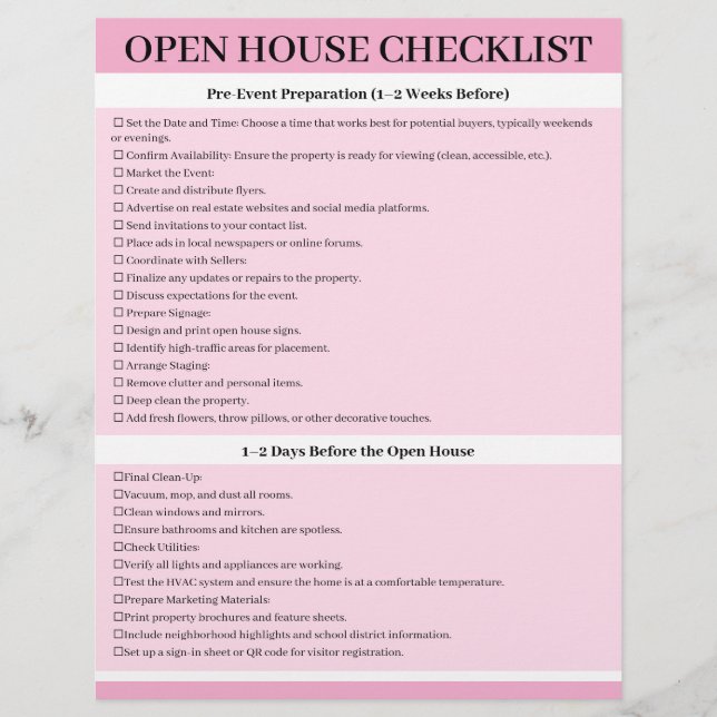 Flyer Lista de Verificación Personalizada para Agentes d (Frente)