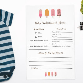 Flyer Listo para activar el juego de consejos de predicc