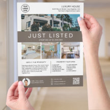 Logo de foto QR de casa de bienes raíces en venta