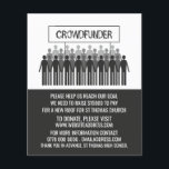 Flyer Logo de People, crowdfunder, crowdfunding<br><div class="desc">Logo de People,  Crowdfunder,  folleto publicitario de crowdfunding de The Business Card Store.</div>