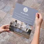 Flyer Logotipo comercial de marketing l Salón de belleza<br><div class="desc">Este volante está diseñado para ser sencillo pero eficaz. Incluye un logotipo de la empresa,  una breve descripción del negocio e información de contacto. Es una manera efectiva de promover un negocio.</div>