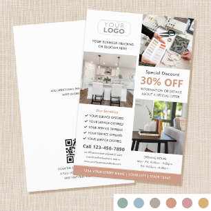 Flyer Logotipo de Foto Personalizado Profesional de Terr