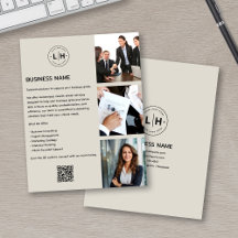 Logotipo de Personalizado moderno Foto QR Business