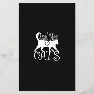 Flyer Los hombres de verdad aman a los gatos con estilo