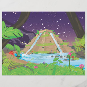 Flyer Los jardines colgantes de Babilonia