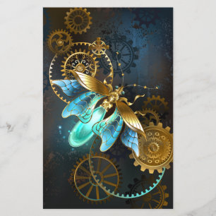 Flyer Luciérnaga de Steampunk