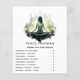 Flyer Luz arraigada   Meditación Sagrado Femenino 