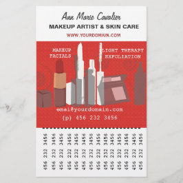 Flyer Magnífico negocio de artistas de belleza de moda