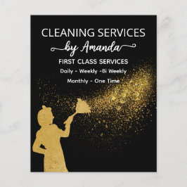 Flyer  Maid Gold Dust Cleaning Service