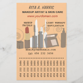 Flyer Makeup Artist Beauty Products Business Services